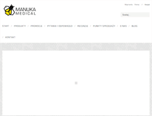 Tablet Screenshot of manukamedical.pl